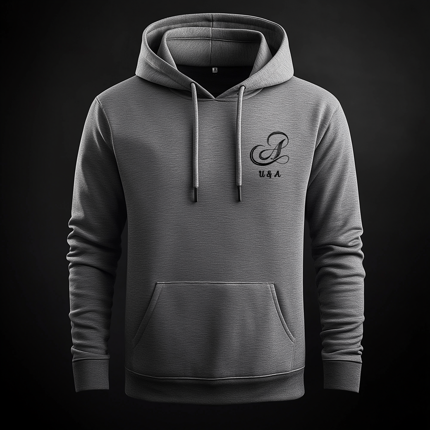 NON ZIPPER GRAY HOODIE