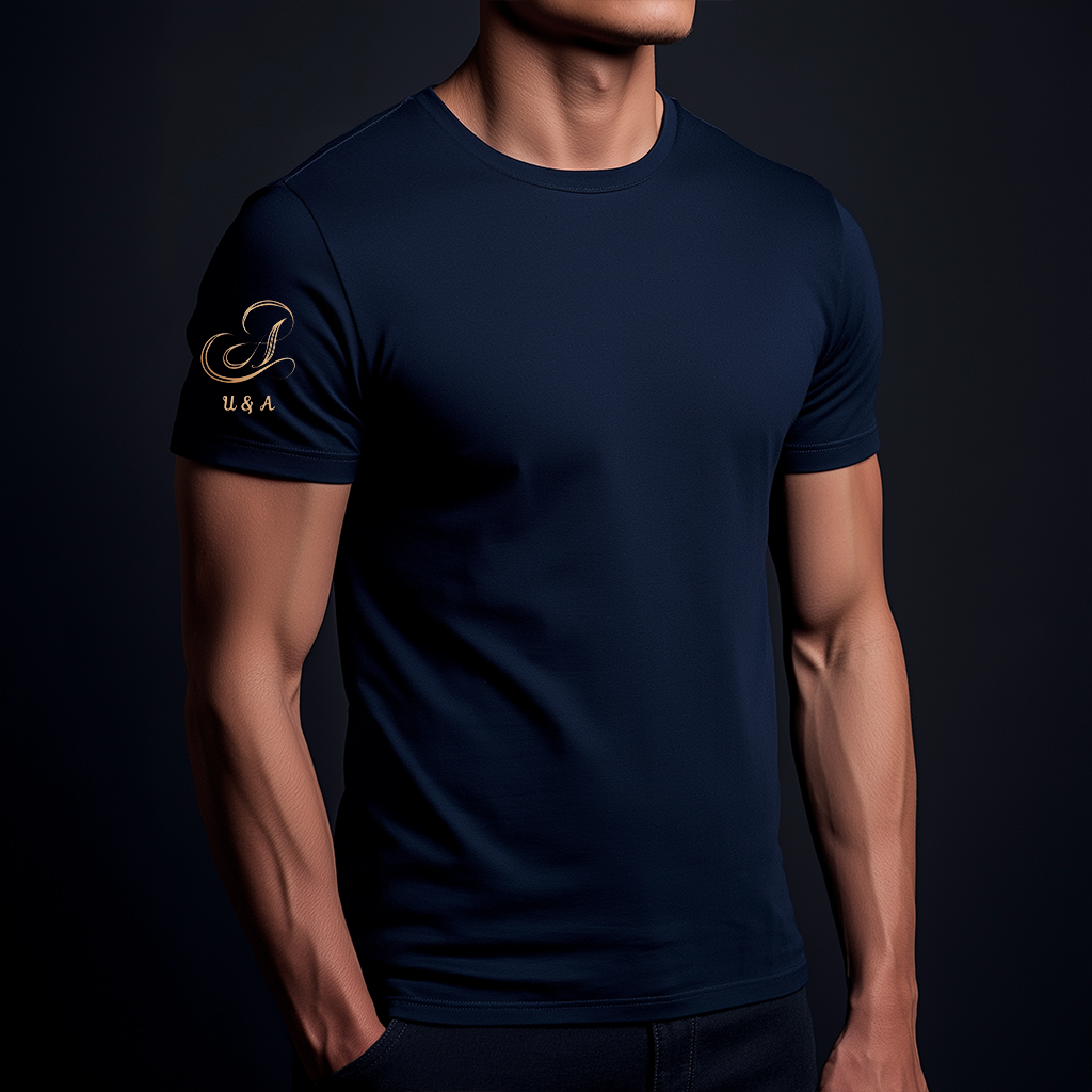 NAVY BLUE T SHIRT